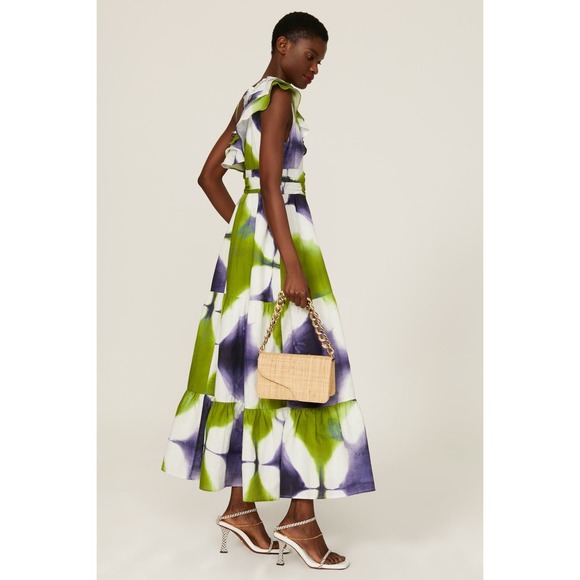 Busayo Collective One Shoulder Tie Dye Maxi - Picture 2 of 5